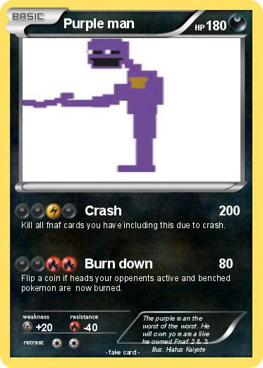 Pokemon Purple man