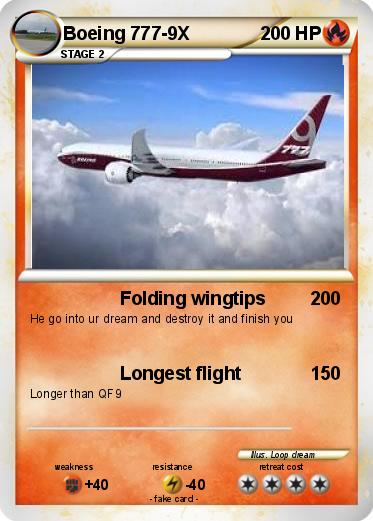 Pokemon Boeing 777-9X