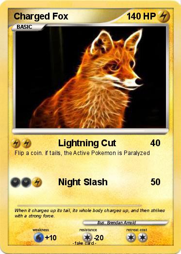 Pokemon Charged Fox