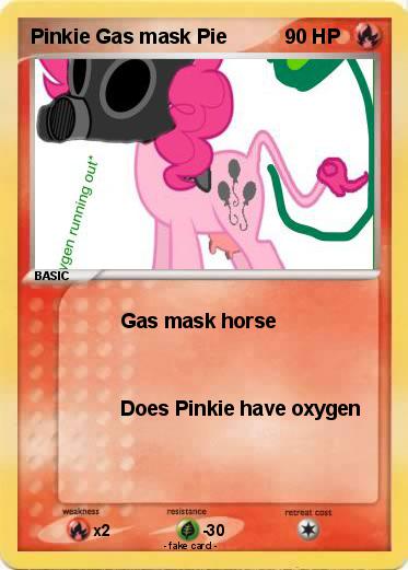 Pokemon Pinkie Gas mask Pie