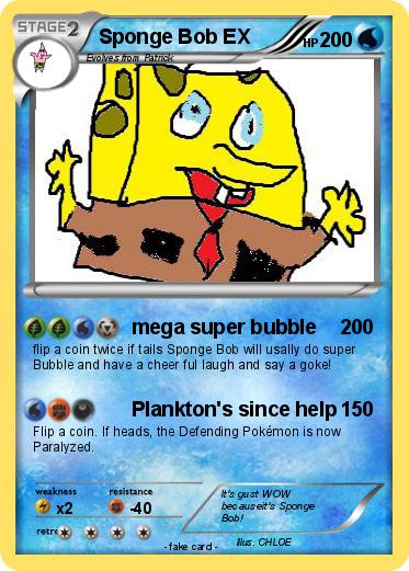 Pokemon Sponge Bob EX