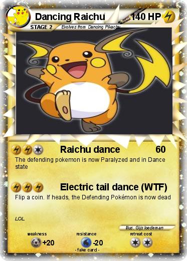 Pokemon Dancing Raichu