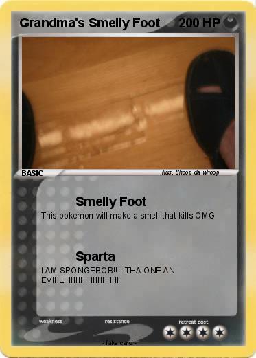 Pokemon Grandma's Smelly Foot