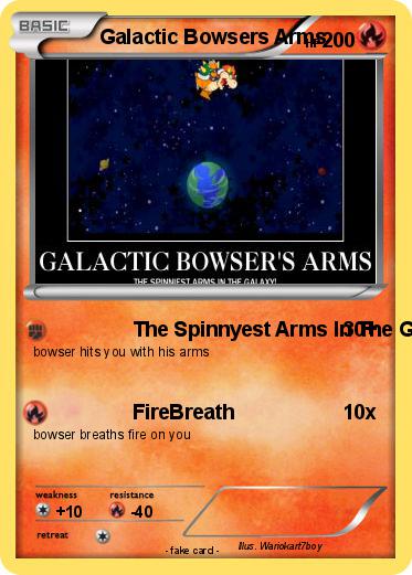 Pokemon Galactic Bowsers Arms