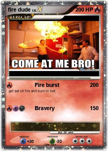 Pokemon fire dude