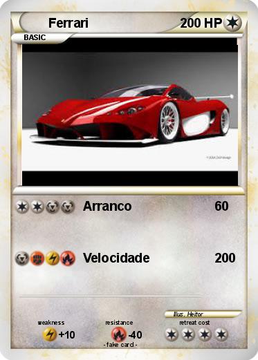 Pokemon Ferrari