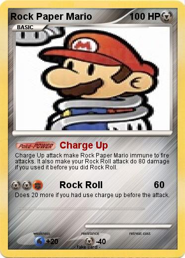 Pokemon Rock Paper Mario