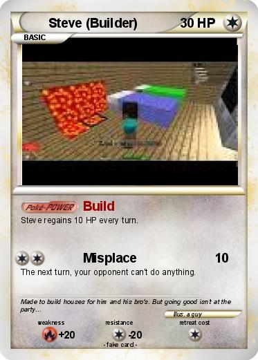 Pokemon Steve (Builder)