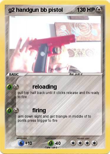 Pokemon g2 handgun bb pistol