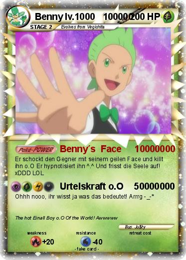 Pokemon Benny lv.1000   100000