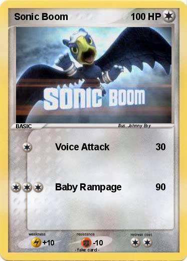Pokemon Sonic Boom
