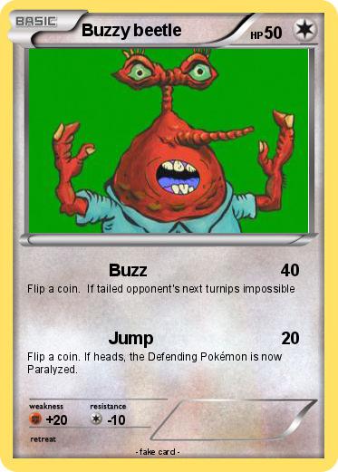 Pokemon Buzzy beetle