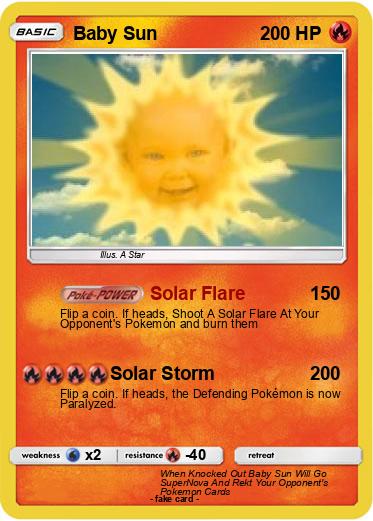 Pokemon Baby Sun