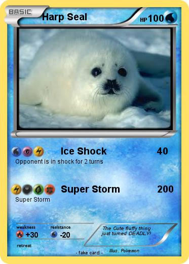 Pokemon Harp Seal