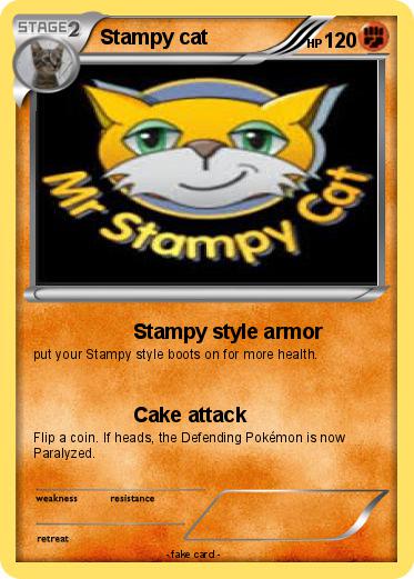 Pokemon Stampy cat