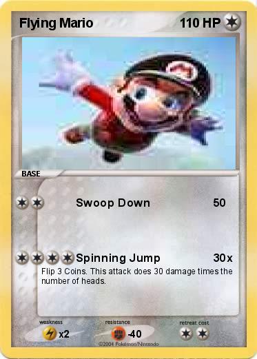 Pokemon Flying Mario