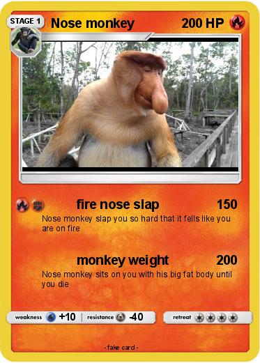 Pokemon Nose monkey