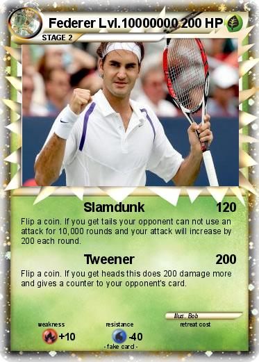 Pokemon Federer Lvl.10000000