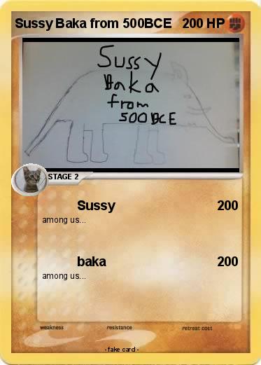 Pokemon Sussy Baka from 500BCE