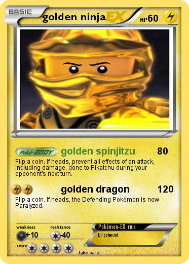 Pokemon golden ninja