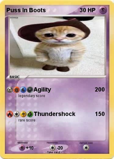 Pokemon Puss In Boots