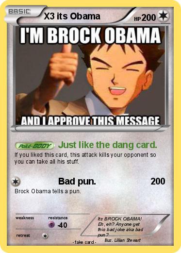 Pokemon X3 its Obama