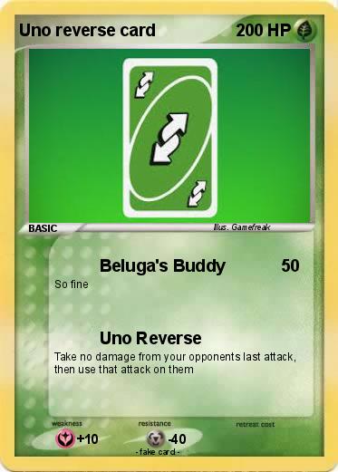 Pokemon Uno reverse card