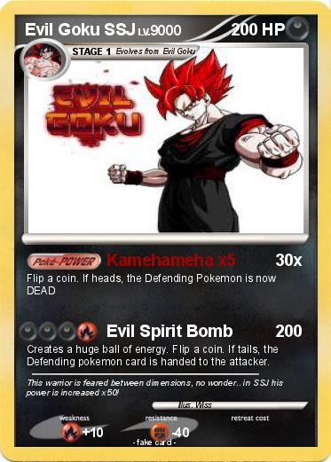 Pokemon Evil Goku SSJ