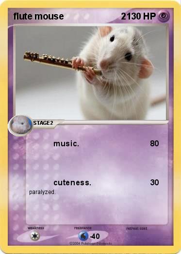Pokemon flute mouse                       2