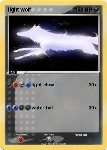 Pokemon light wolf