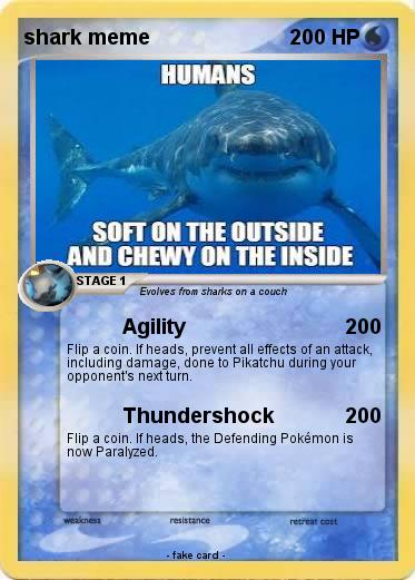 Pokemon shark meme