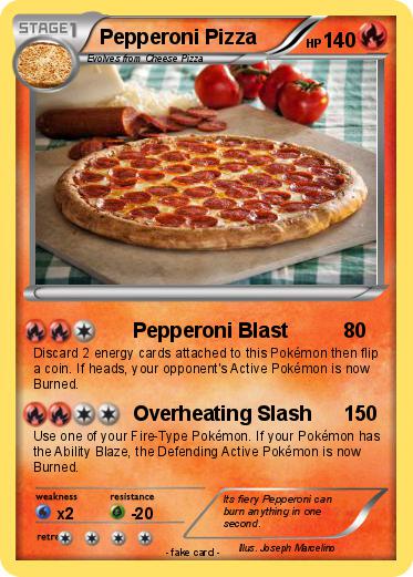 Pokemon Pepperoni Pizza