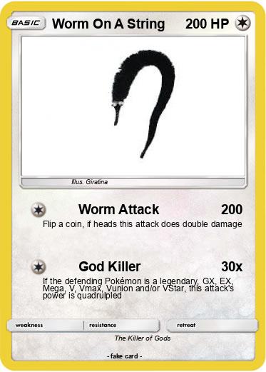 Pokemon Worm On A String