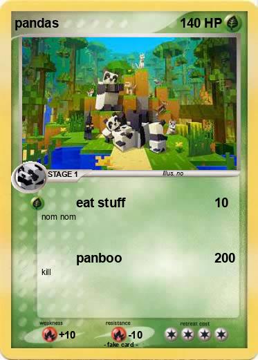 Pokemon pandas