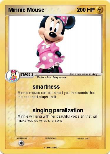 Pokemon Minnie Mouse