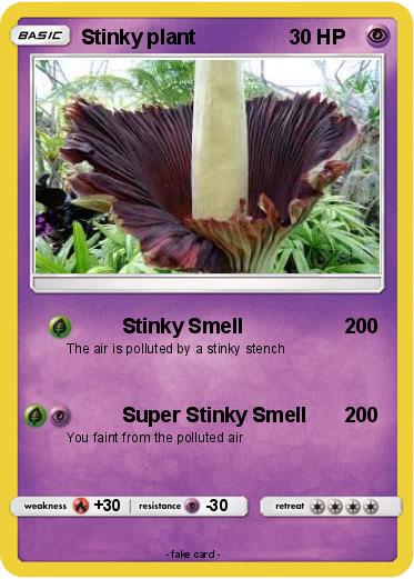 Pokemon Stinky plant