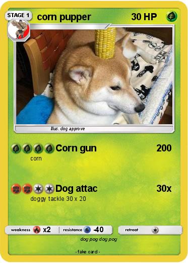 Pokemon corn pupper