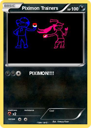 Pokemon Piximon Trainers
