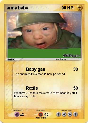 Pokemon army baby