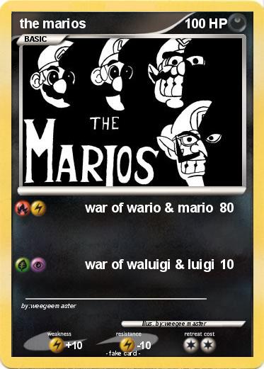 Pokemon the marios