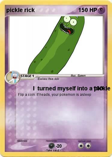 Pokemon pickle rick