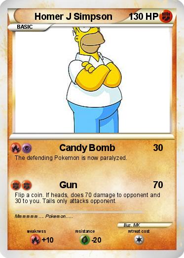 Pokemon Homer J Simpson