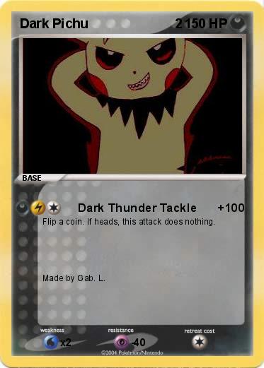 Pokemon Dark Pichu                        2