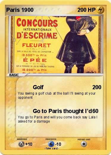 Pokemon Paris 1900