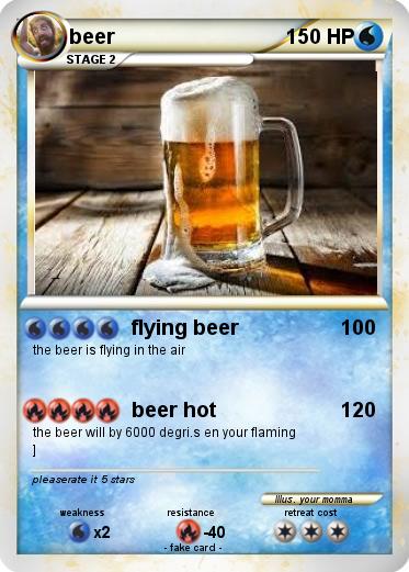 Pokemon beer