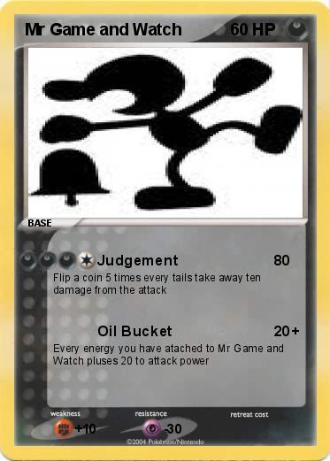 Pokemon Mr Game and Watch