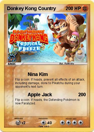 Pokemon Donkey Kong Country