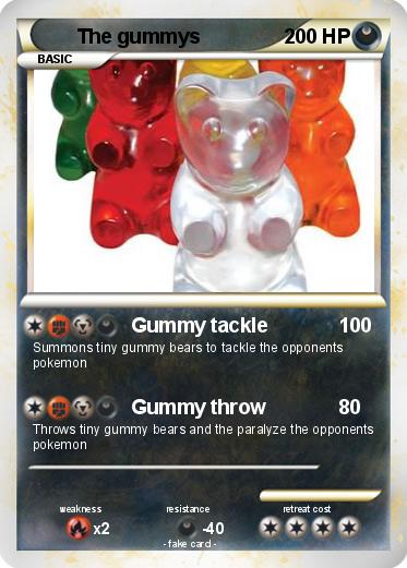 Pokemon The gummys