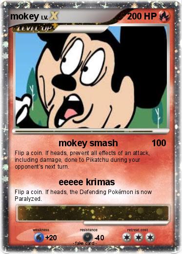 Pokemon mokey