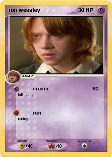 Pokemon ron weasley